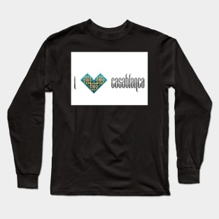 I Love Casablanca Long Sleeve T-Shirt